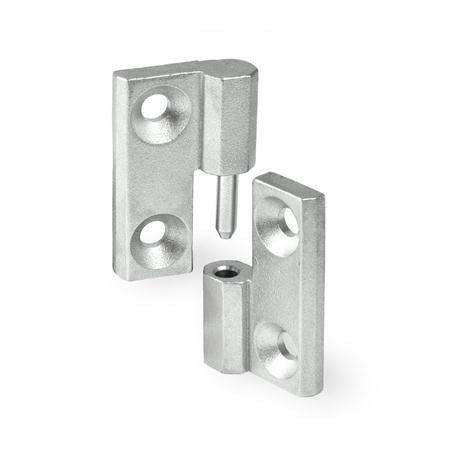 Otto Ganter Stainless Steel Hinge Detachable, GN 337